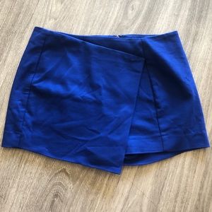 Express Royal Blue Skort